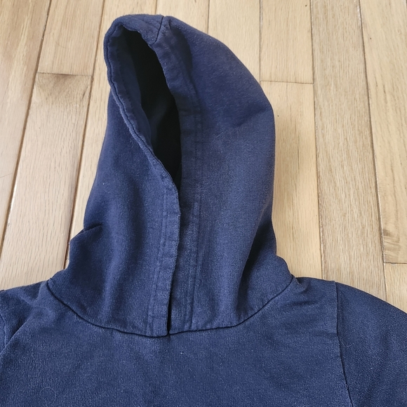 Harry Potter Hedwig Hoodie Sweatshirt Dress Girls Sz 8 Navy Owl Graphic Cosplay - Picture 3 of 14